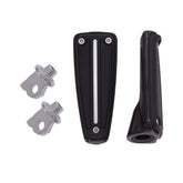 Ciro3D Highway Peg Mounts & Footrests Black Rail Footpegs with Adaptor (pair)